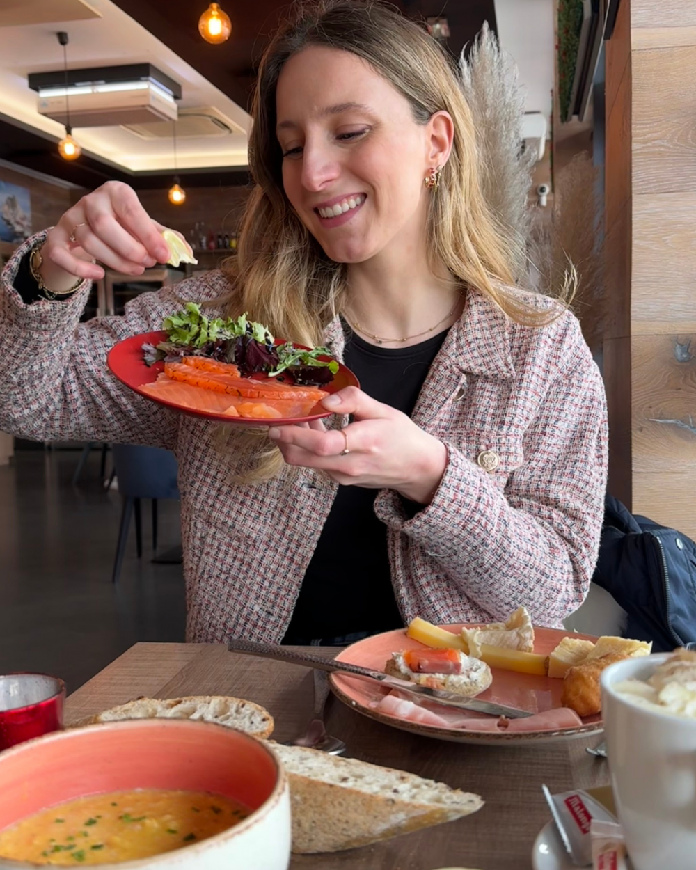 Juliette au brunch à volonté Laksøn à Rouen