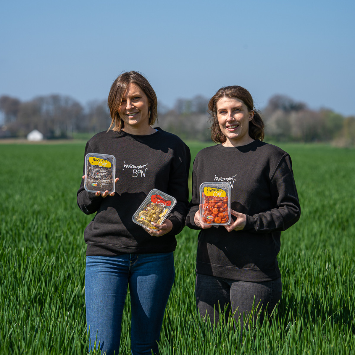 Shooting photo pour la marque normande Fraîchement Bon