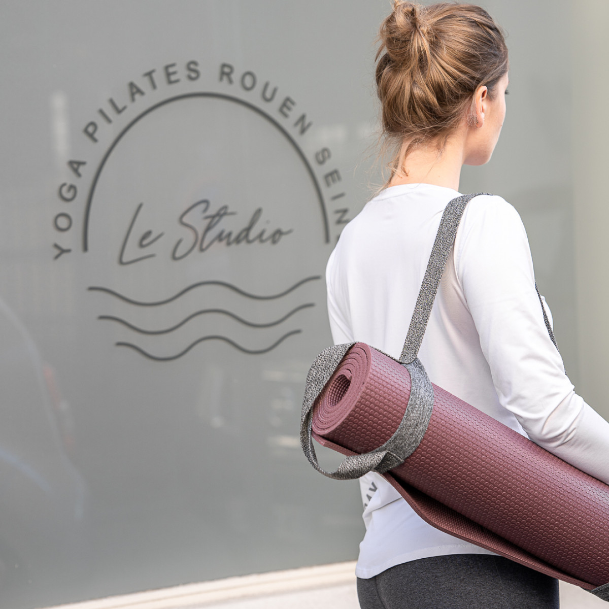 Shooting photo pour le Studio Rouen Seine, studio de yoga à Rouen