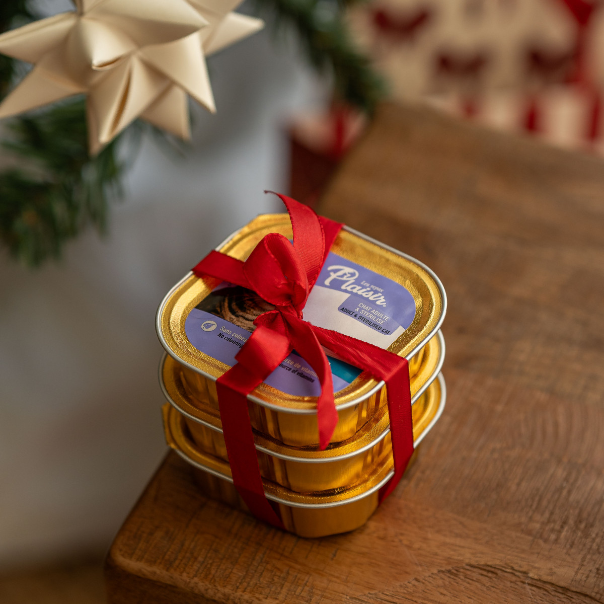 Création de contenu pour la marque Les Repas Plaisir en Normandie dans une ambiance de Noël